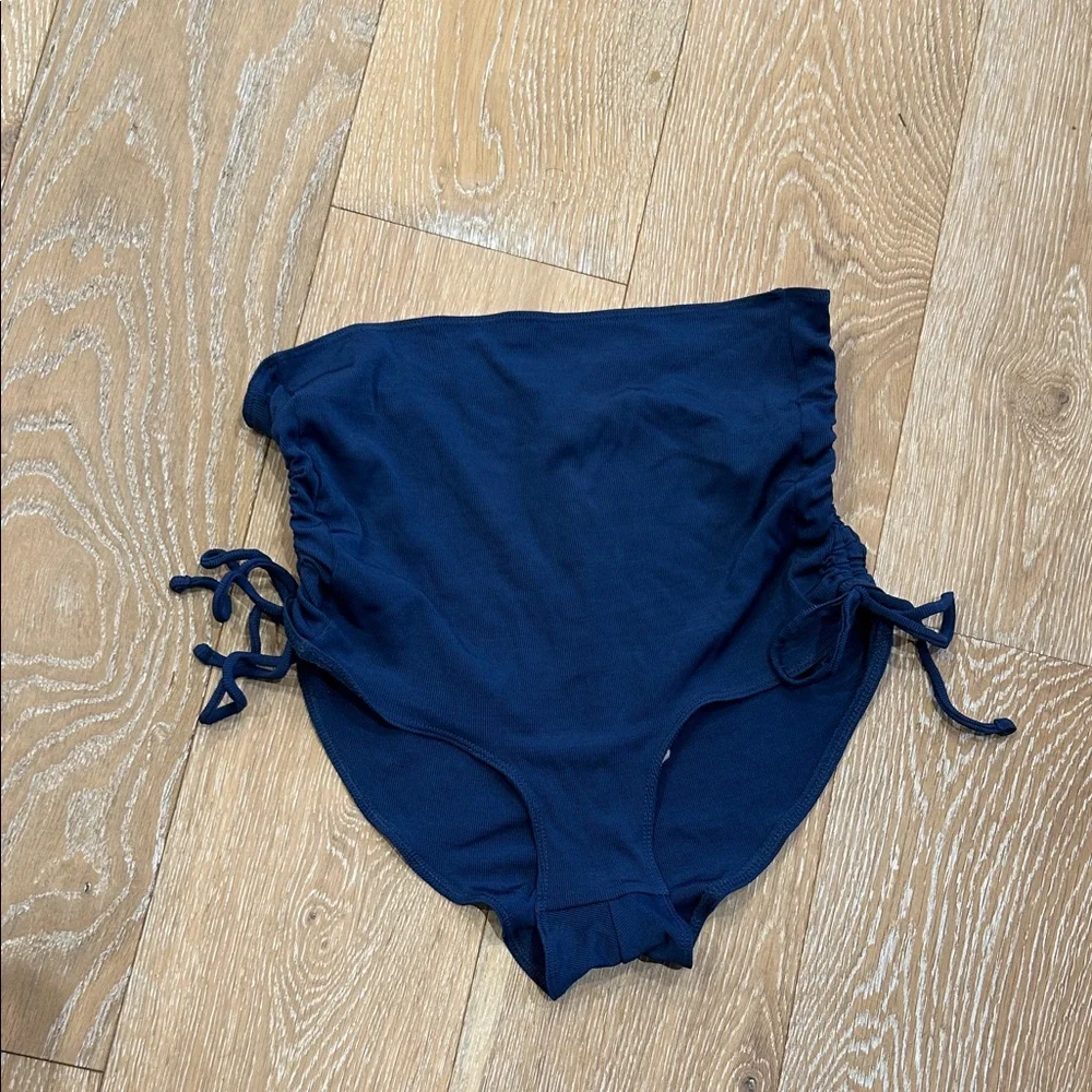 Summersalt Maternity Cinched High Rise Bikini Bottom - Picture 2 of 6